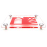 Kit vis, cache vis et entretoise INOX