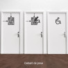 Pictogramme découpé au laser : FEMME
