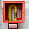 Panneau Plaque réglementaire ou normalisée Plaque réglementaire normée  Vanne Coupure Gaz  en pvc