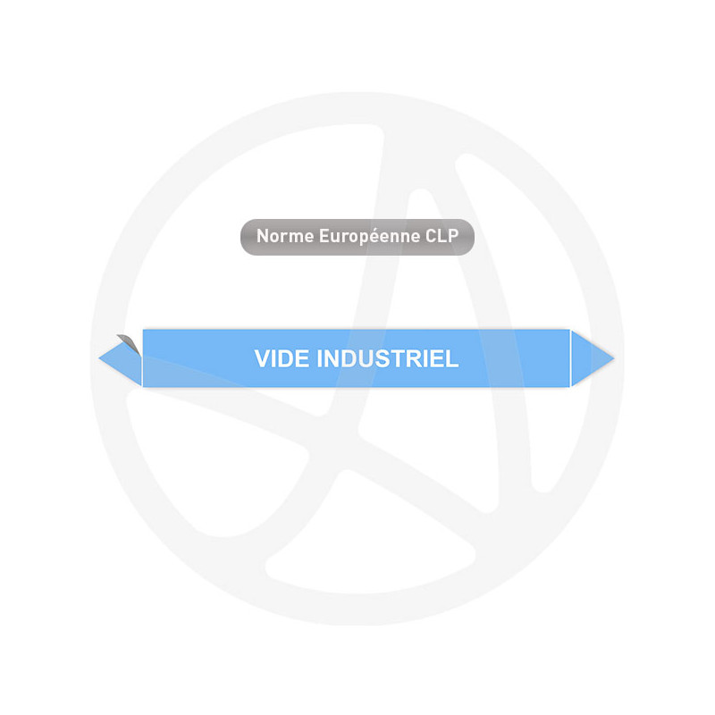 Marqueur de tuyauterie CLP Vide industriel