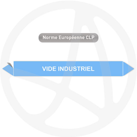Marqueur de tuyauterie CLP Vide industriel