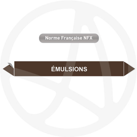 Marqueur de tuyauterie CLP Emulsions