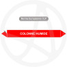 Marqueur de tuyauterie CLP Colonne humide incendie