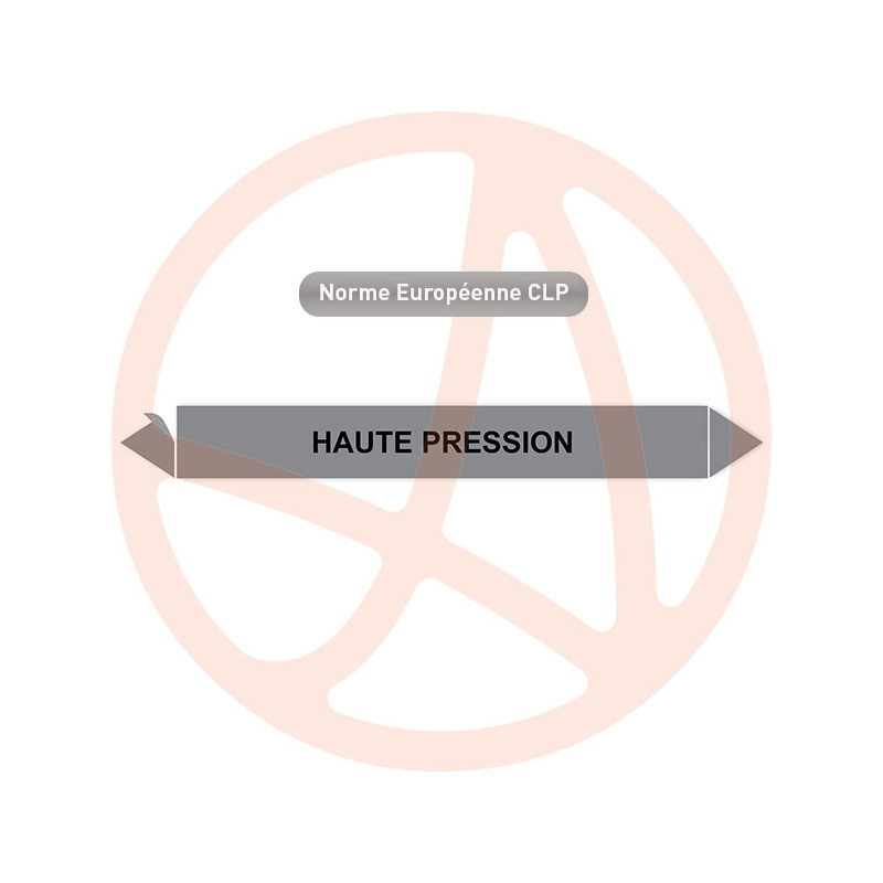 Marqueur de tuyauterie CLP Haute pression