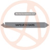 Marqueur de tuyauterie CLP Vapeur 10 bars