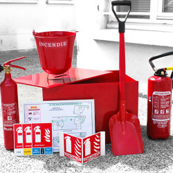 Bac à  sable de sécurité incendie
