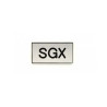 Etiquette gravoply Étiquette de gaine technique  SGX