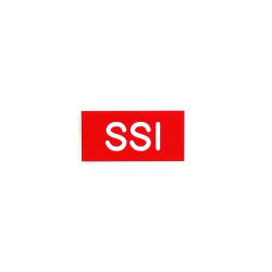 Etiquette gravoply Étiquette de gaine technique  SSI