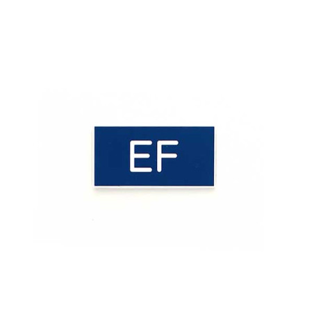 Etiquette gravoply Étiquette de gaine technique  EF