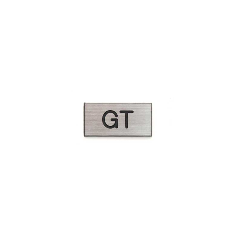 Etiquette gravoply Étiquette de gaine technique  GT